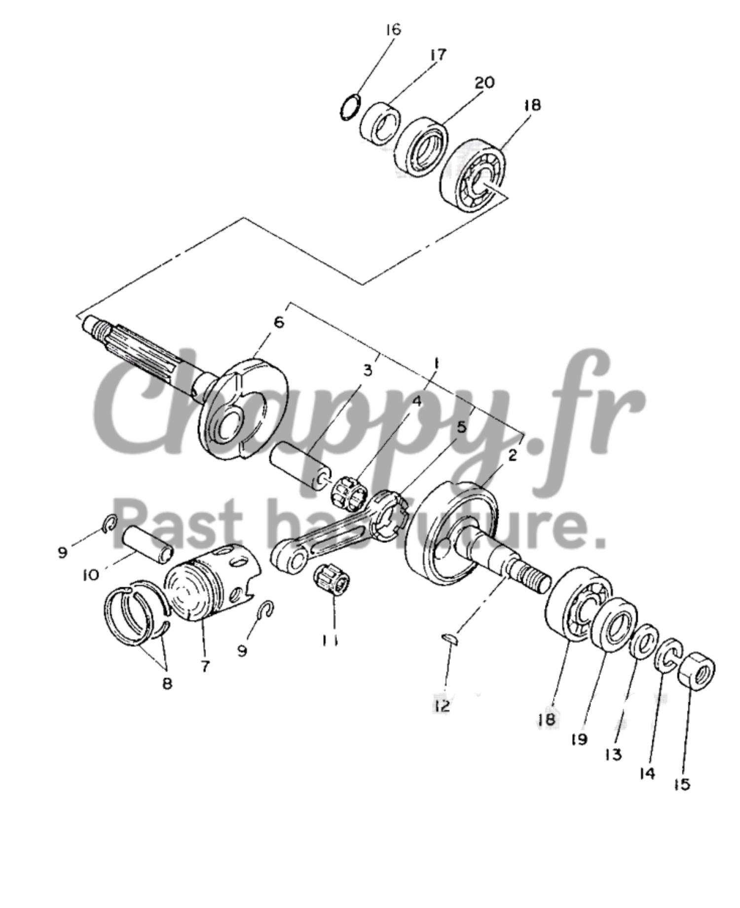 Vilebrequin / Piston