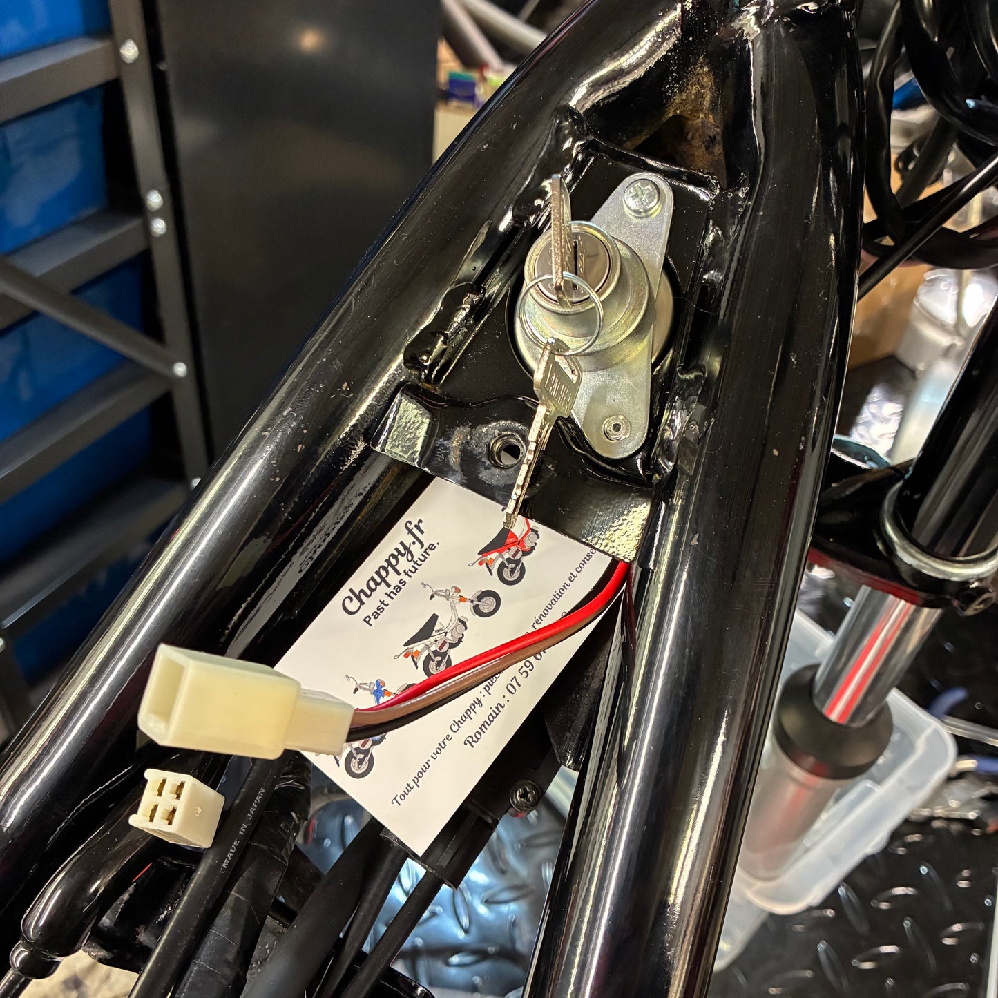 Complete Chappy Yamaha key switch