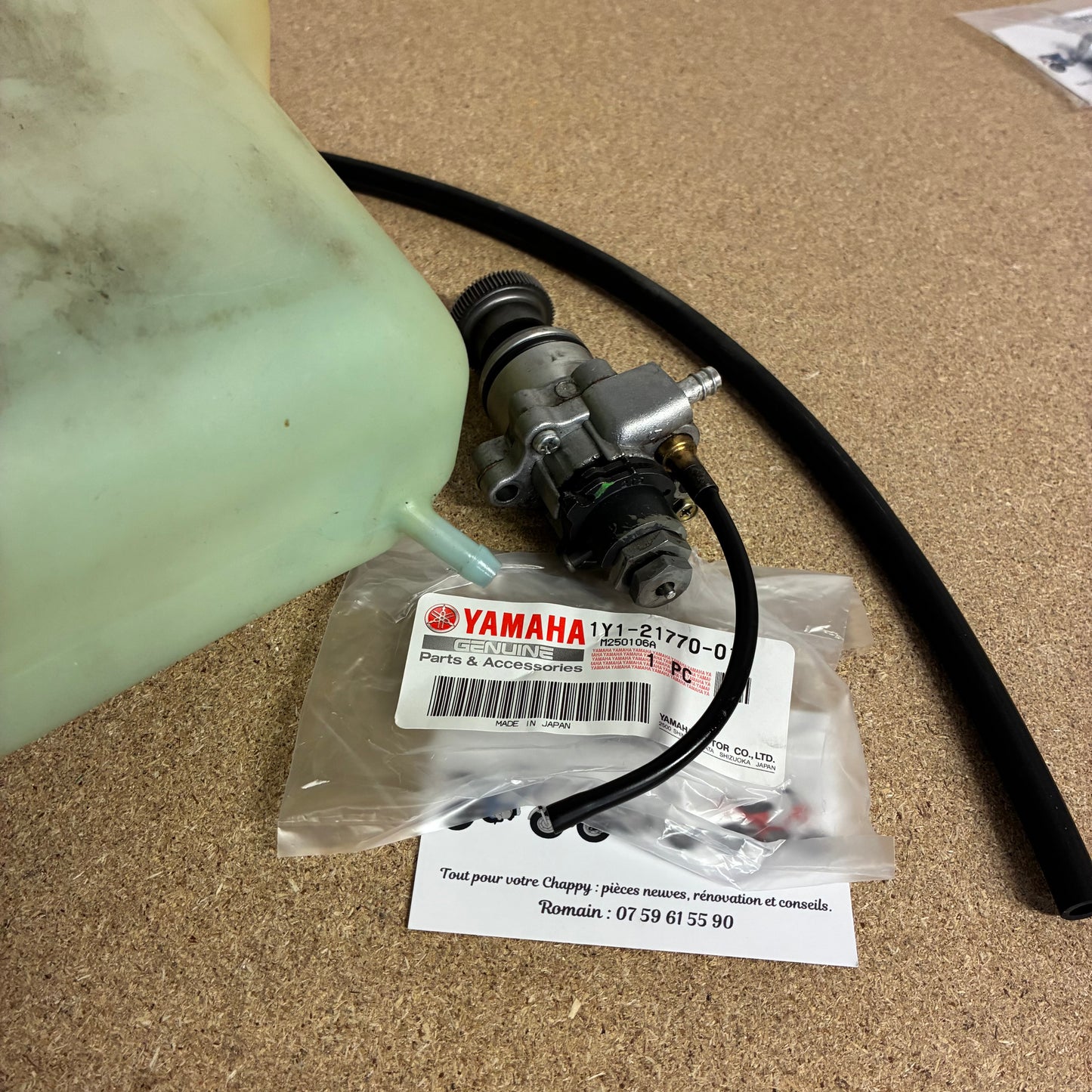 Système d’huile - Chappy Yamaha