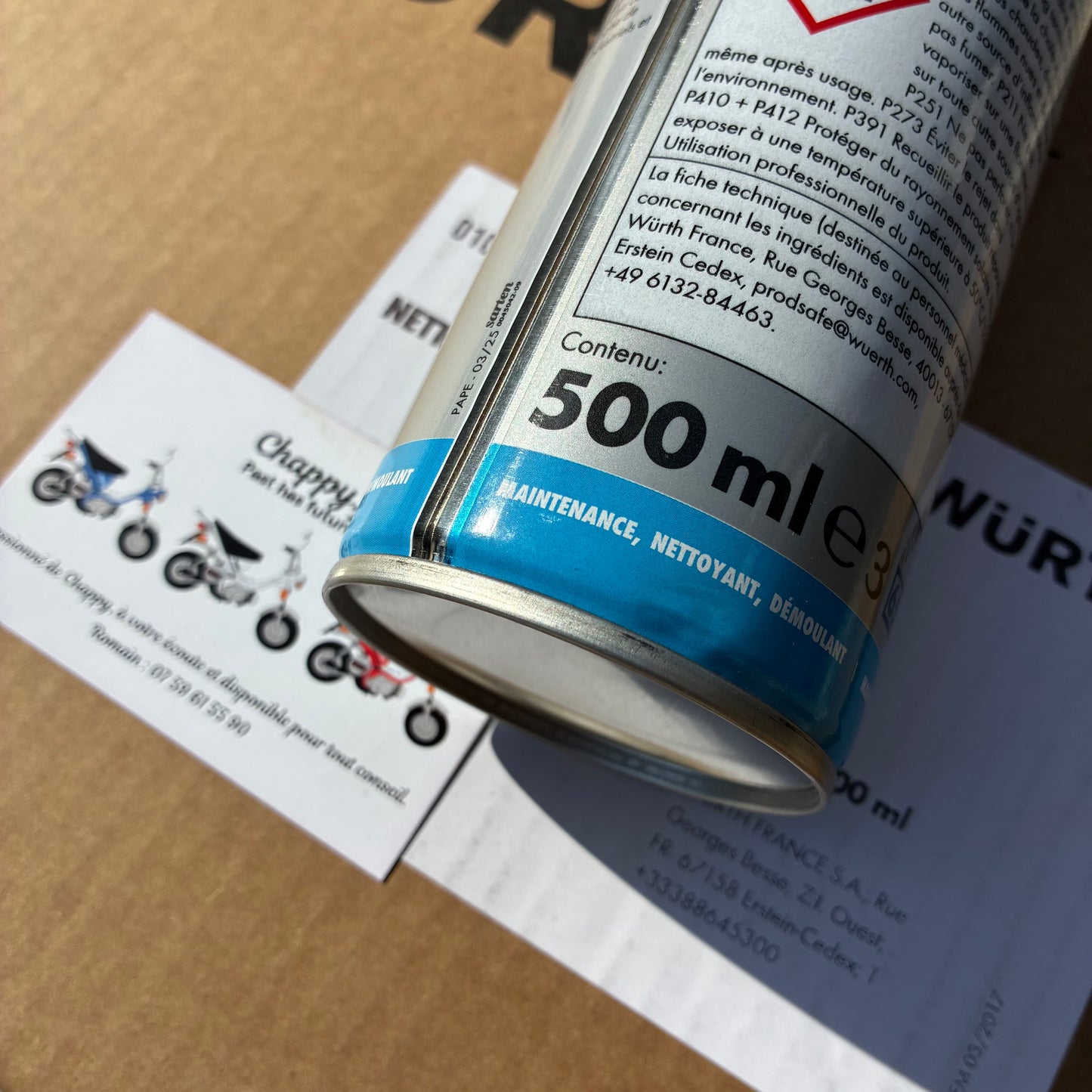 Wurth - Nettoyant frein