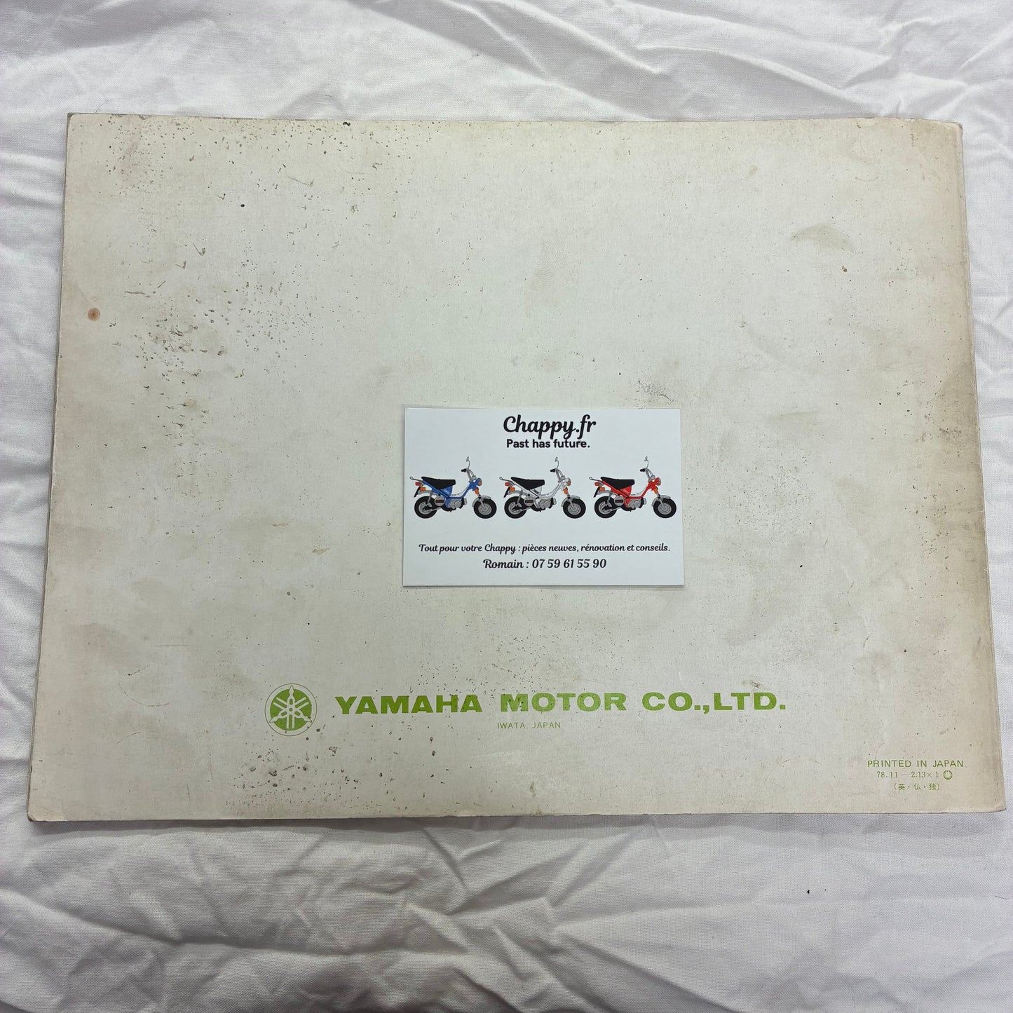 Présentation de modèle - Chappy Yamaha