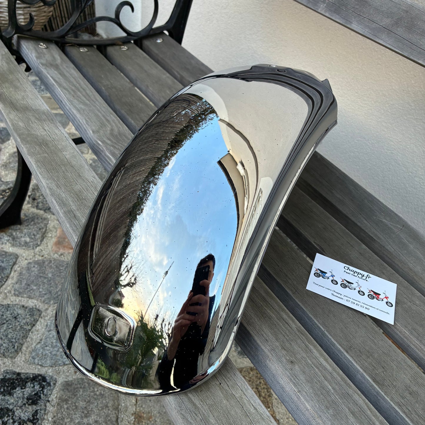 Garde boue arrière - Chappy Yamaha