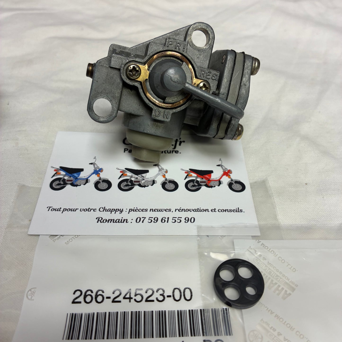 Chappy Yamaha fuel tap gasket