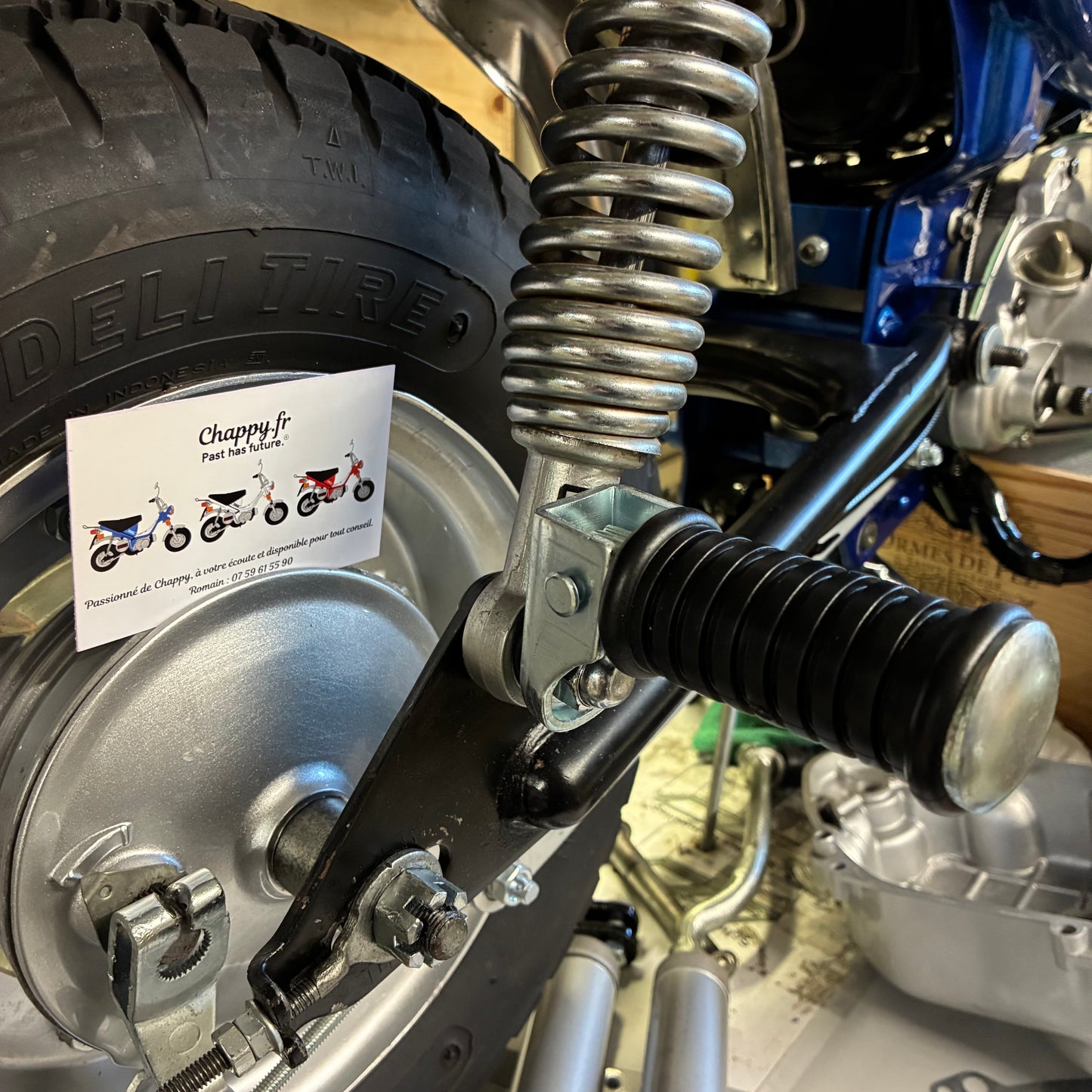 Reposes pieds - Chappy Yamaha