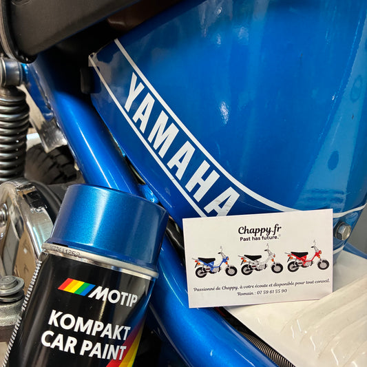 Motip - Peinture Candy Blue - Chappy Yamaha