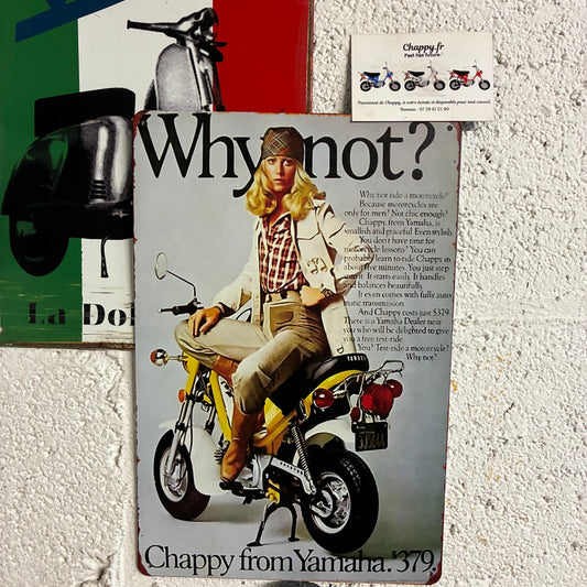 Plaque - Chappy Yamaha