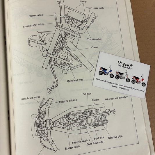 LB80 - Manuel du propriétaire (entretien) d’origine Chappy Yamaha