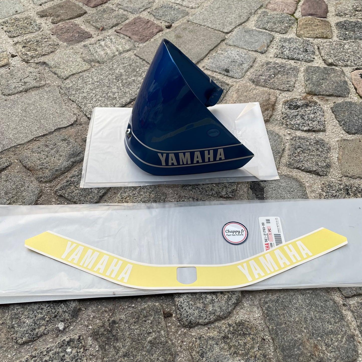 Autocollant cache batterie - Chappy Yamaha
