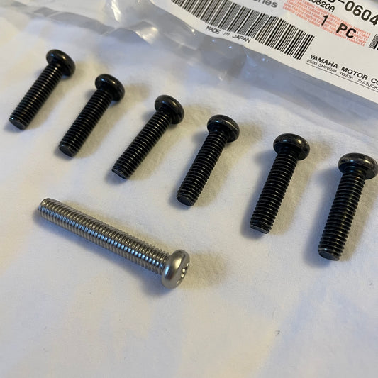 Chappy Yamaha oil pan screw kit
