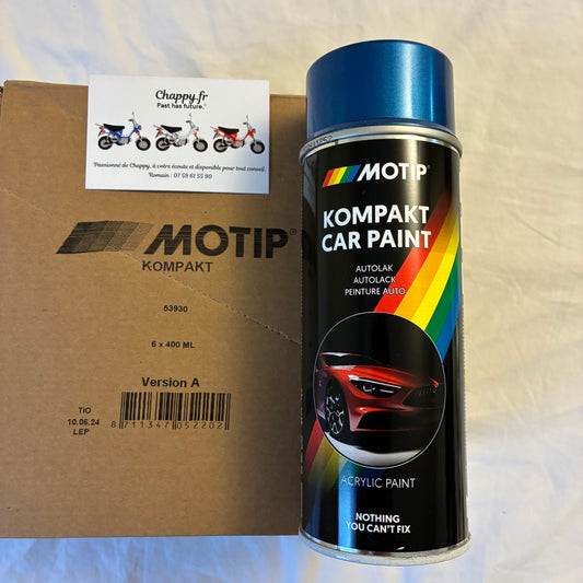 Motip - Peinture Candy Blue - Chappy Yamaha