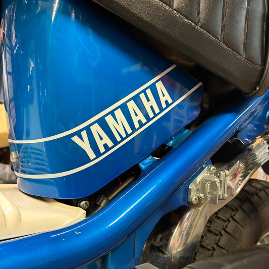 Chappy Yamaha battery cover sticker