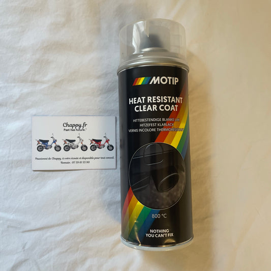 Peinture vernis échappement Chappy Yamaha