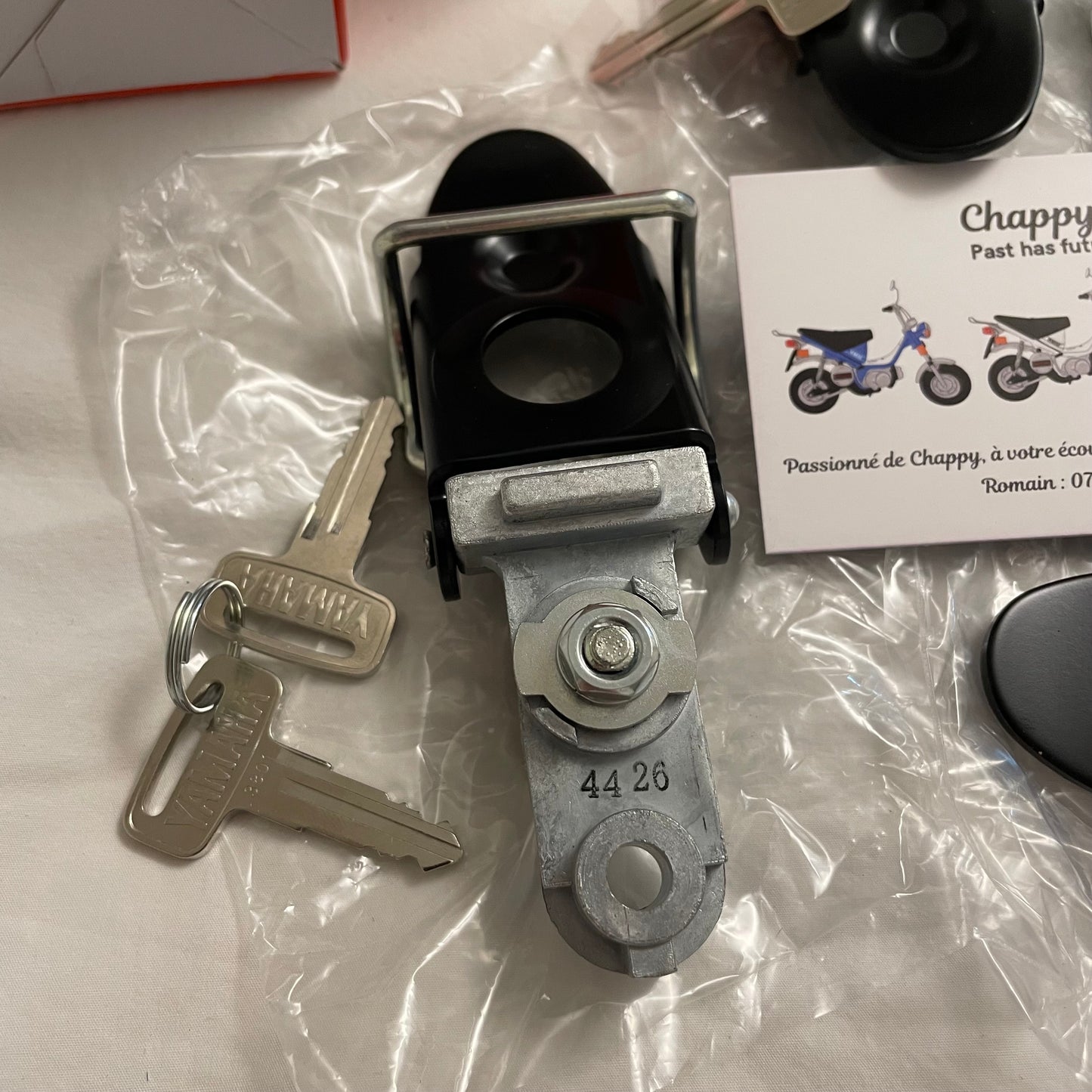 Serrure de selle - Chappy Yamaha