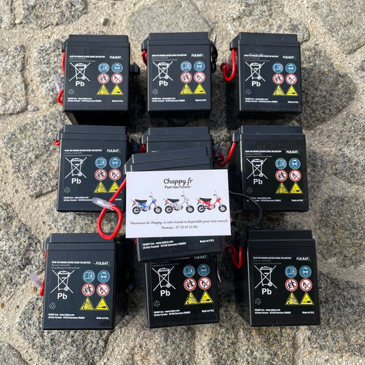 Chappy Yamaha 6V gel battery