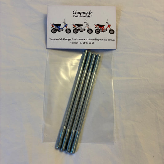 4 Goujons moteur - Chappy Yamaha