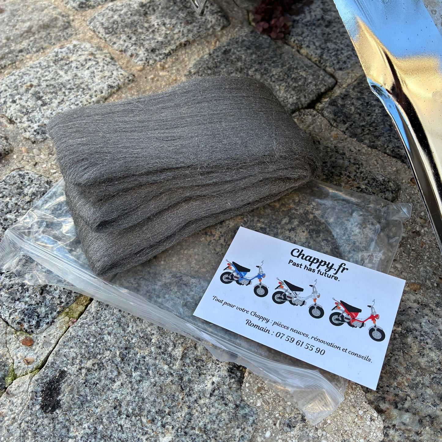 Laine d’acier - Rénovation des chromes