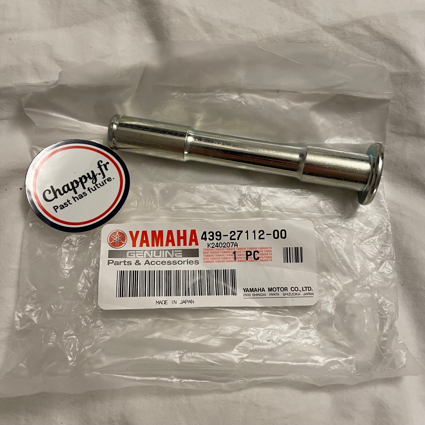 Axe béquille centrale Chappy Yamaha