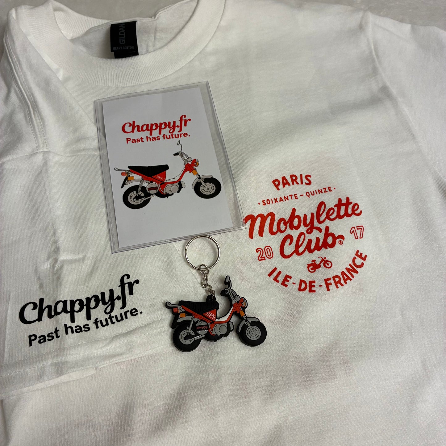 Nouveau T-shirt Mobylette Club & Chappy.fr 🇫🇷