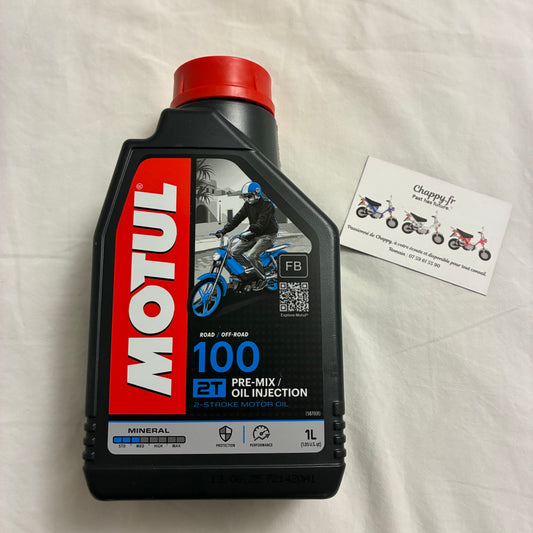 🩸Motul - Huile mélange 2T Chappy Yamaha