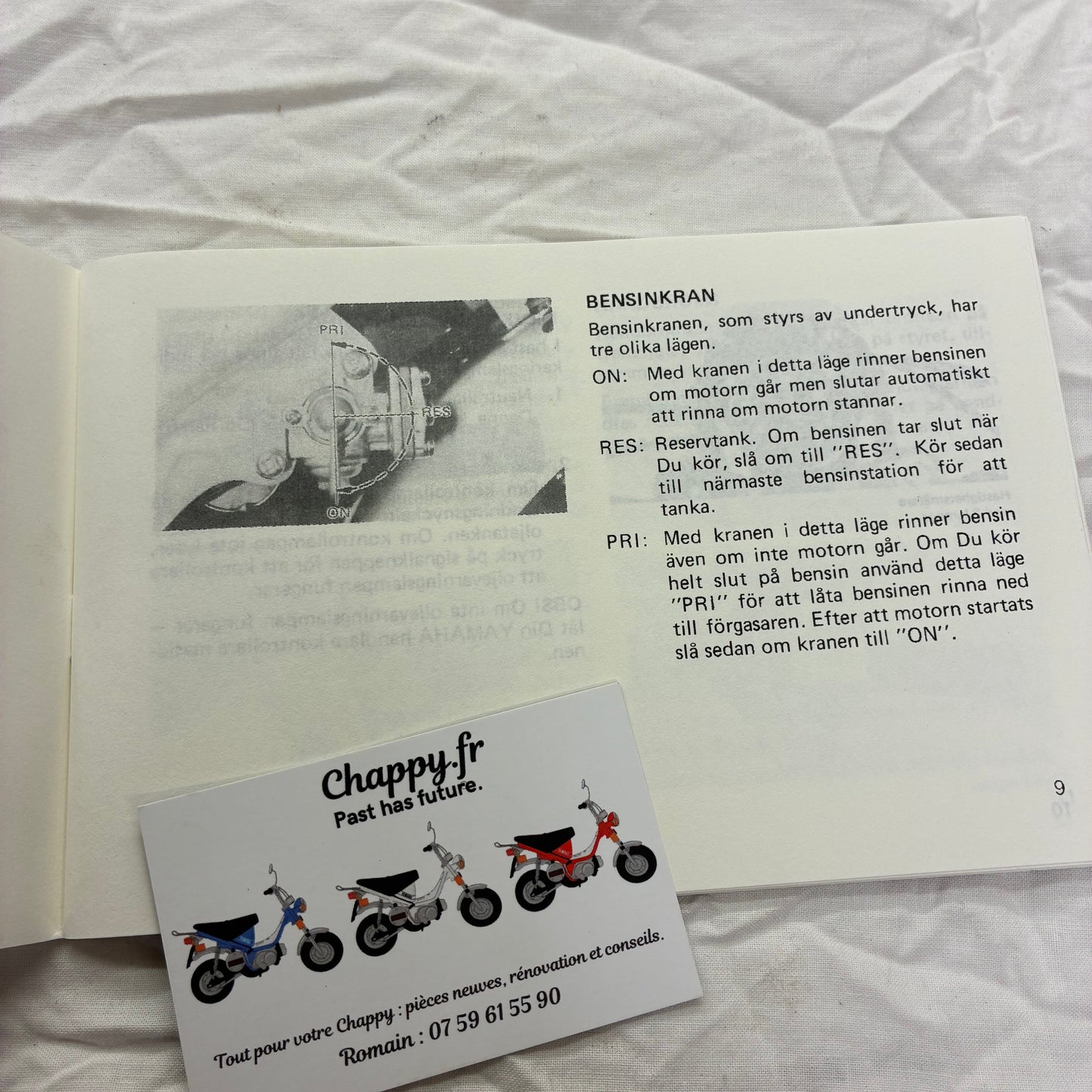 Manuel - Chappy Yamaha