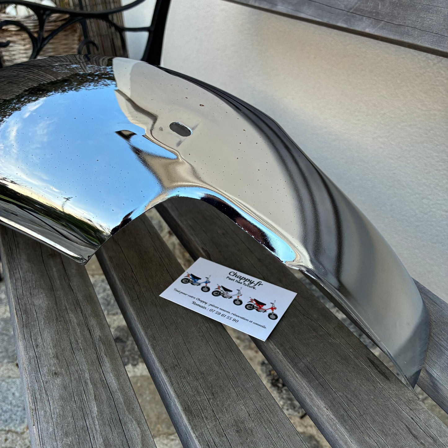 Garde boue arrière - Chappy Yamaha