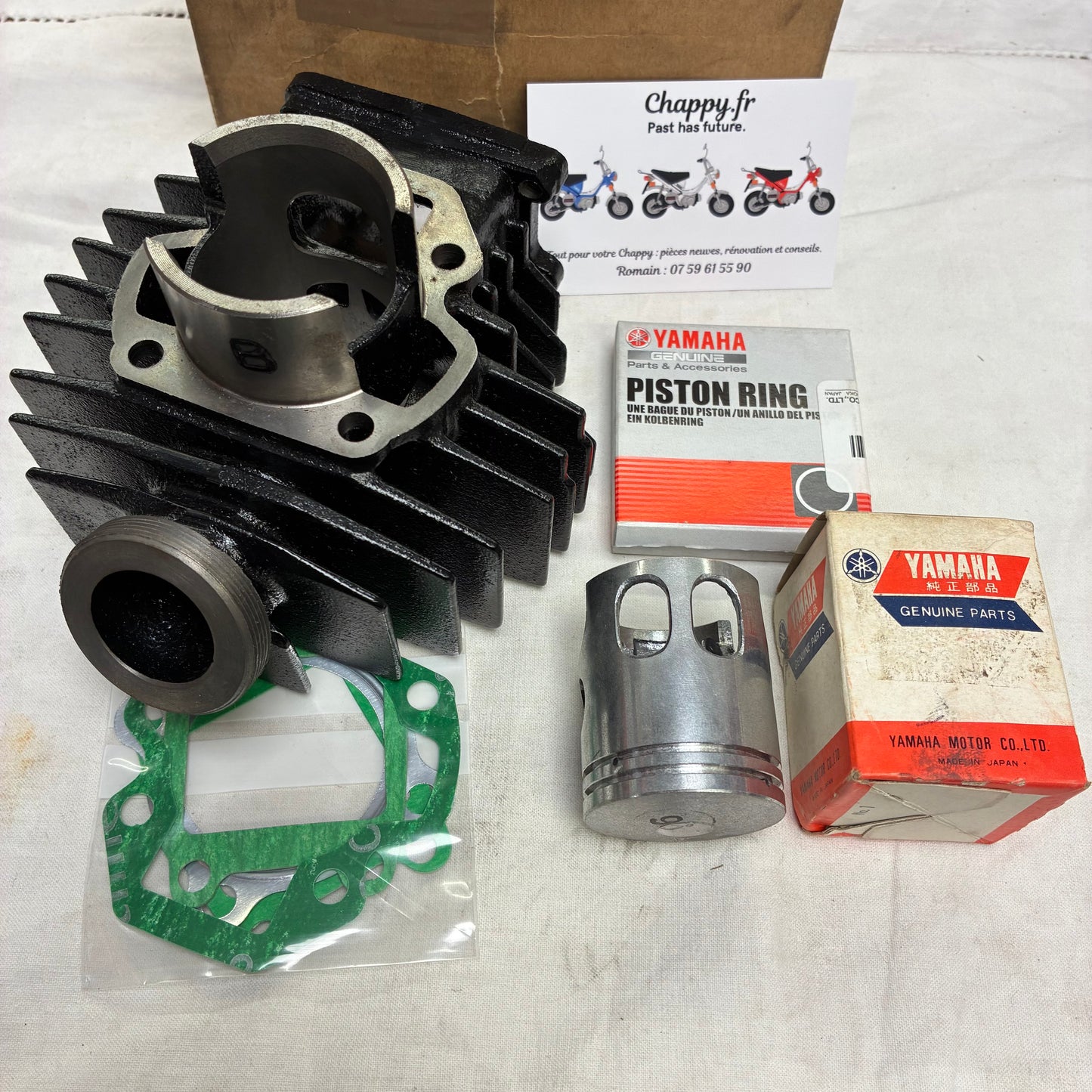 Kit cylindre origine 49cc - Chappy Yamaha