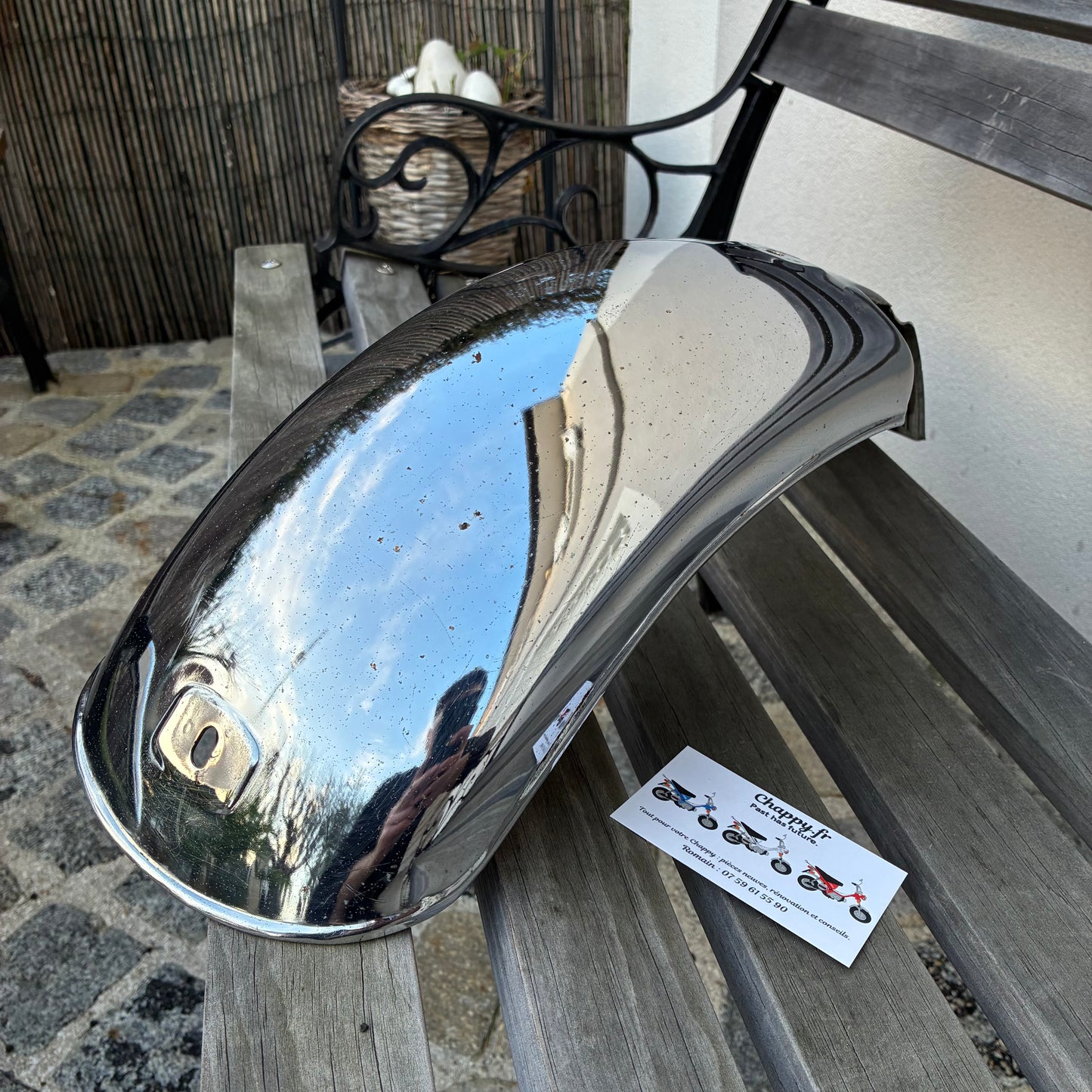 Garde boue arrière - Chappy Yamaha