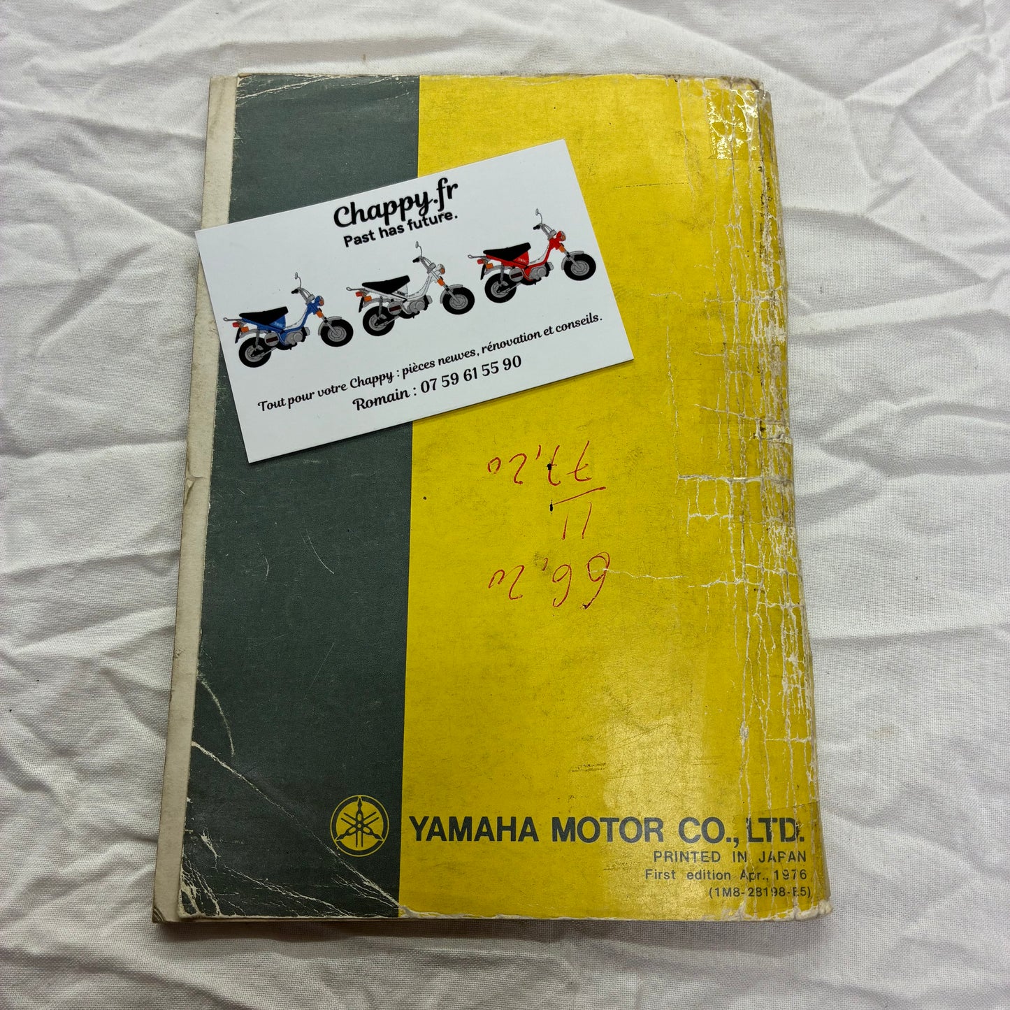 Parts List 1M8 - Bop Yamaha