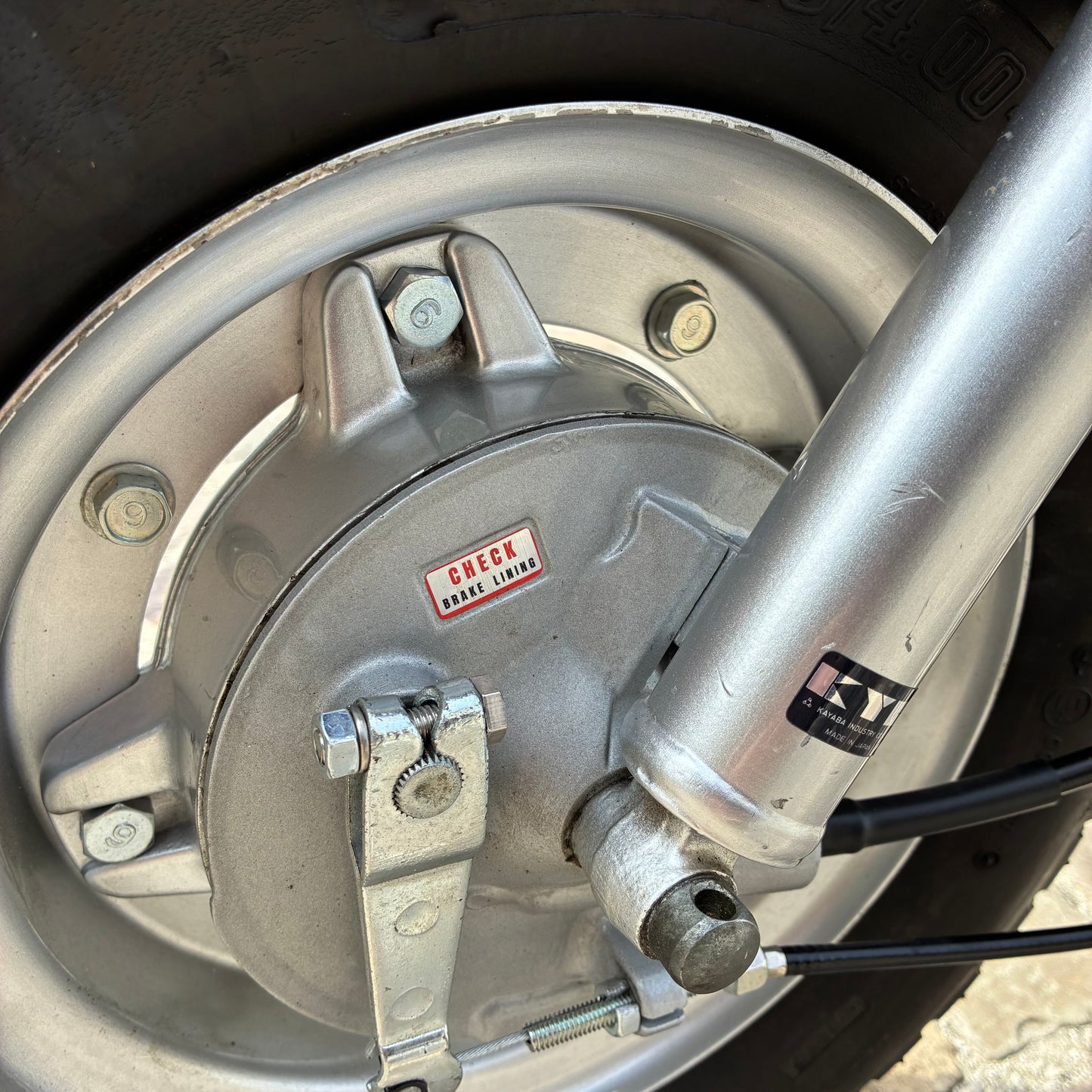 Chappy Yamaha Vorderradbremskabel der 1. Generation