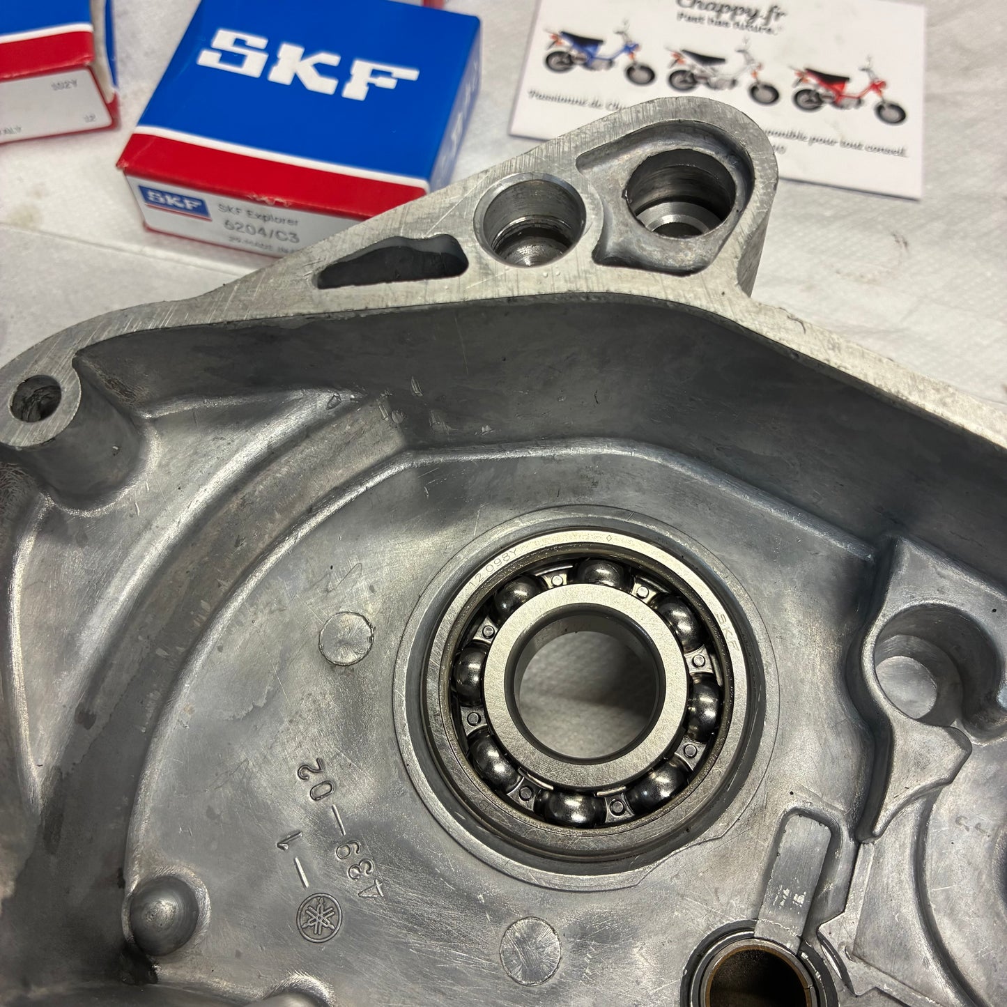 Complete bearing and seal kit for Chappy Yamaha engine