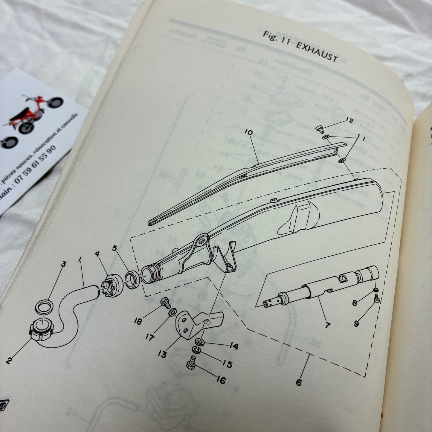 Parts List 1M8 - Bop Yamaha