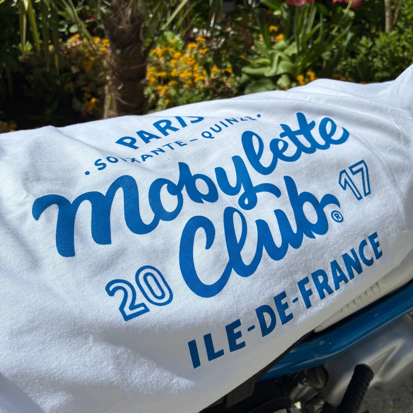 Nouveau T-shirt Mobylette Club & Chappy.fr 🇫🇷