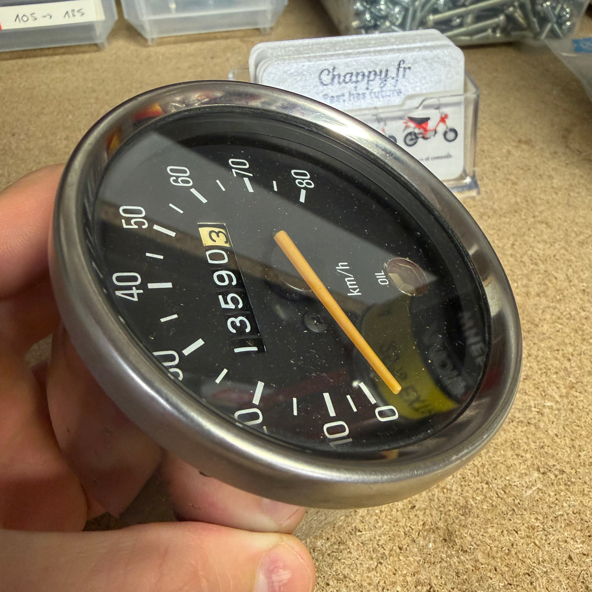 Compteur Chappy 13.590 km