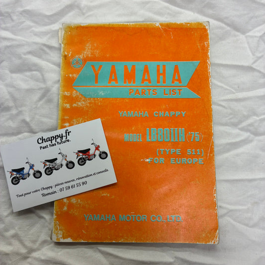 Parts List 511 - Chappy Yamaha