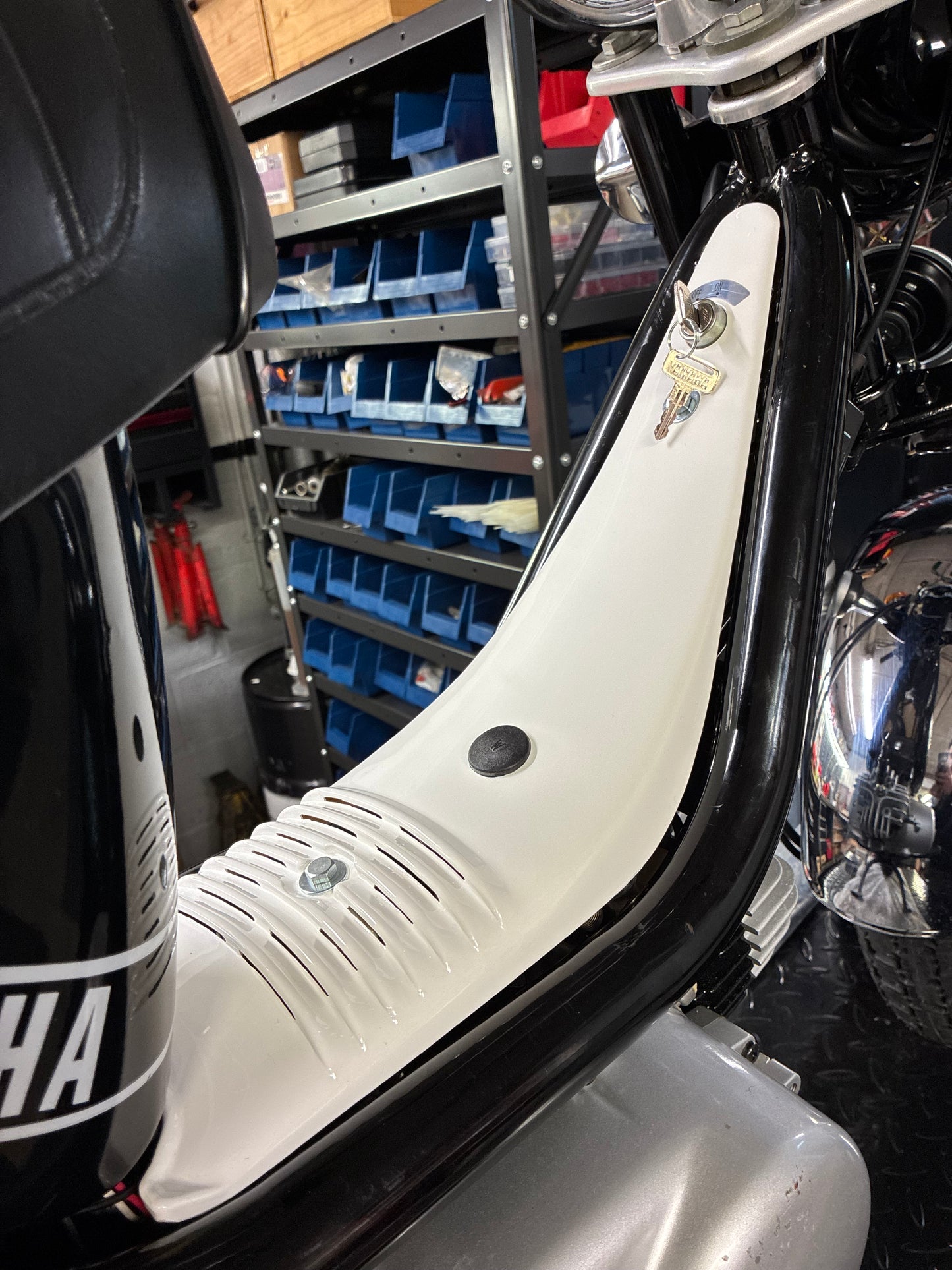 Cache carburateur - Chappy Yamaha