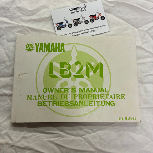 Manuel du propriétaire - Chappy Yamaha