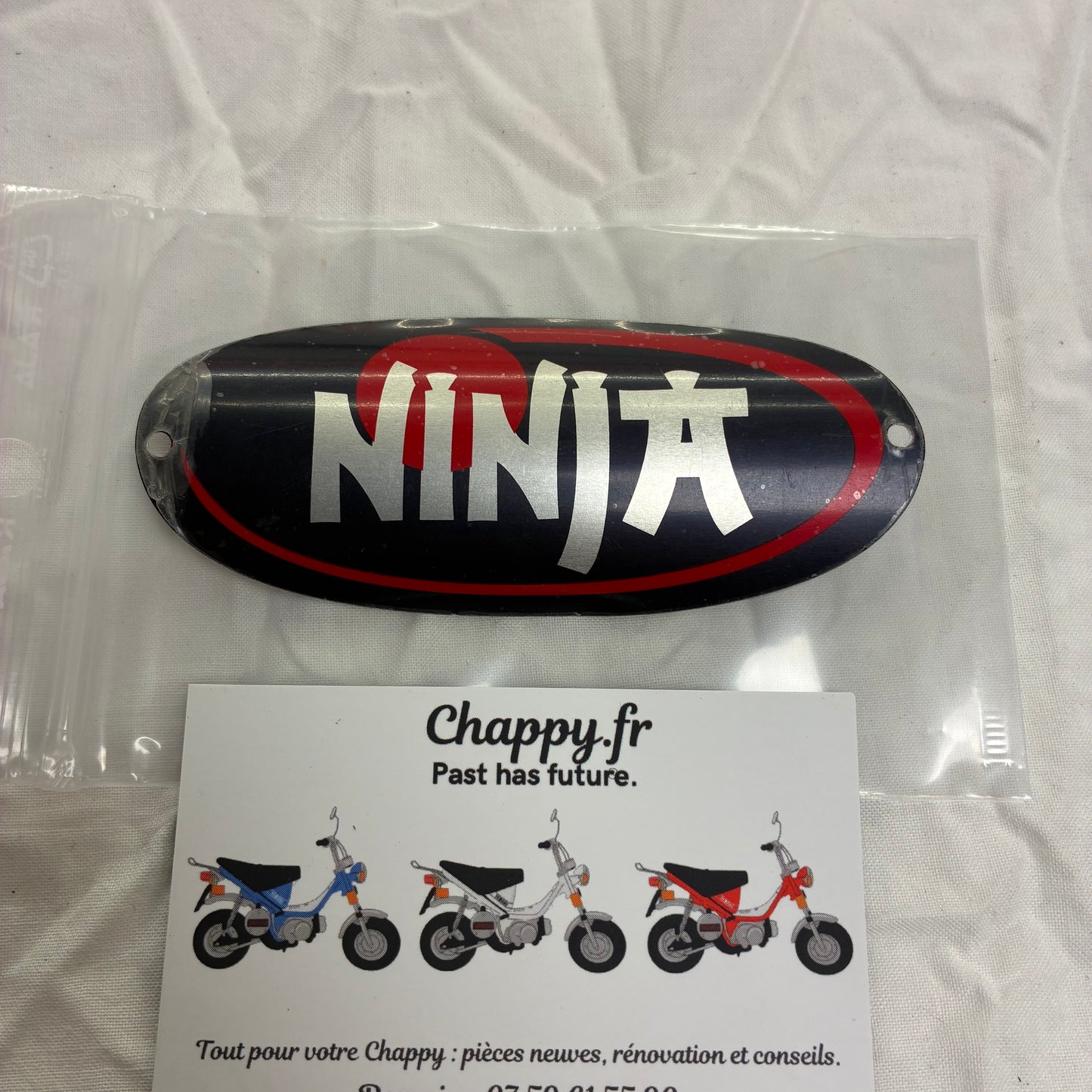 Ninja - Plaque cartouche d’échappement