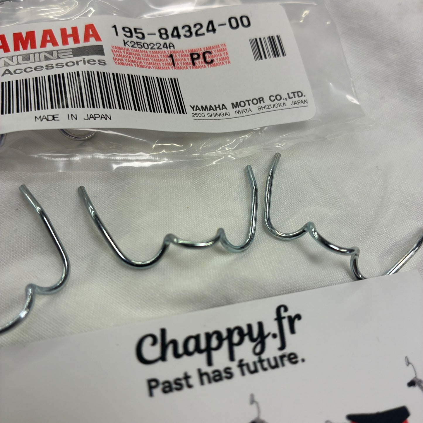 3 Chappy Yamaha headlight clips