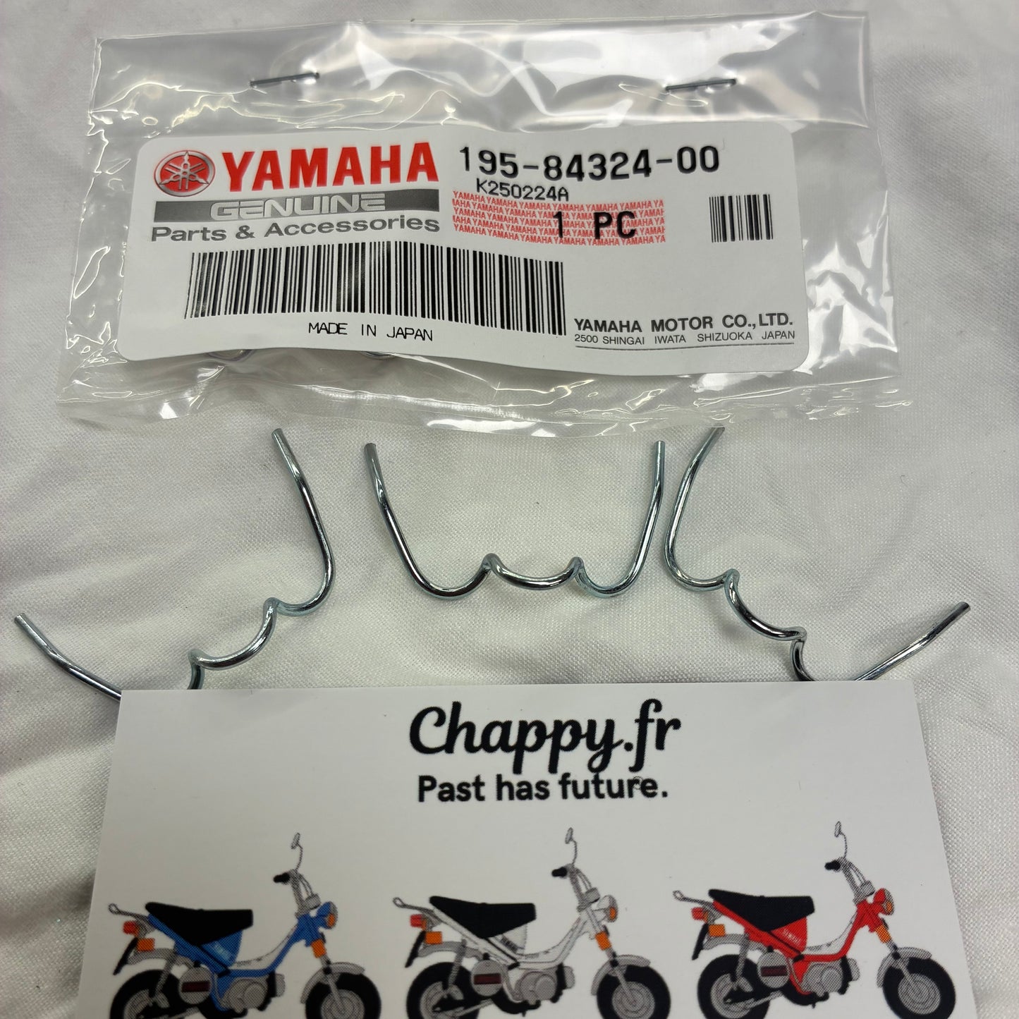 3 Chappy Yamaha headlight clips