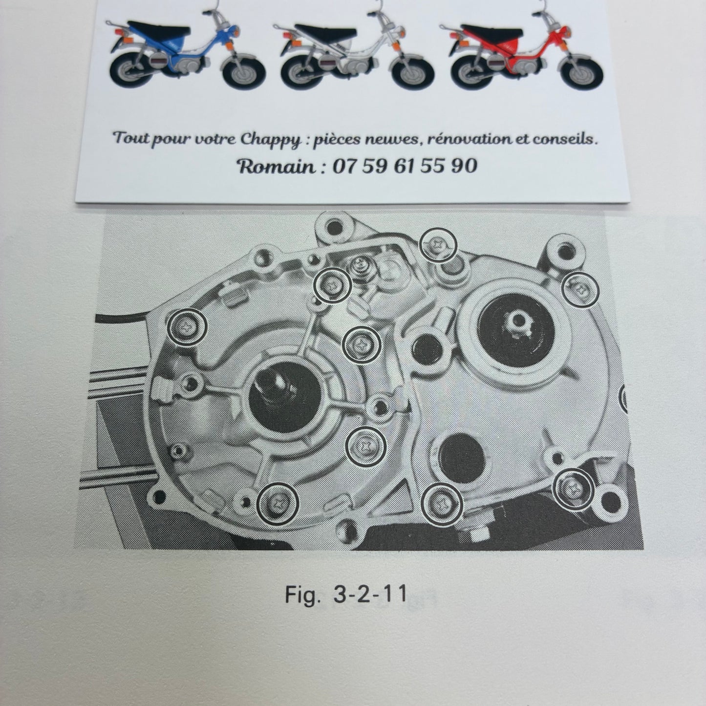 Kit visserie - Chappy Yamaha