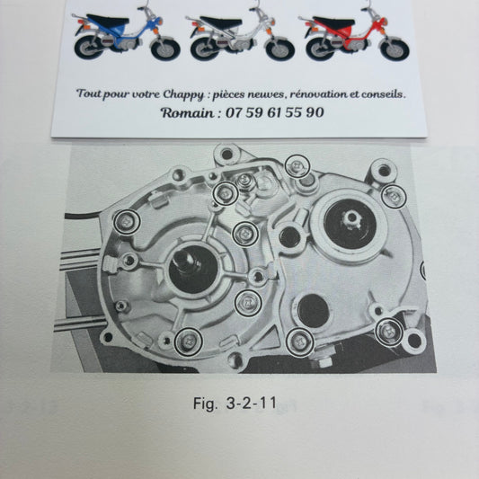 Kit visserie - Chappy Yamaha