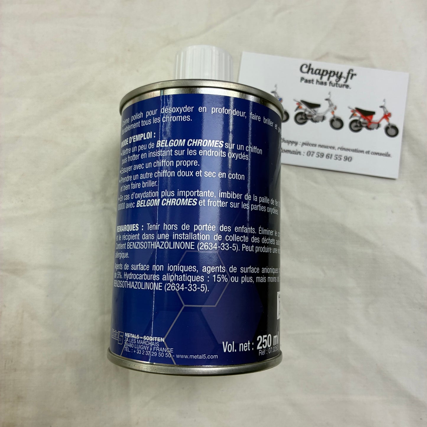 Belgom - Rénovation chrome