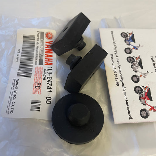 3 Chappy Yamaha seat rubbers