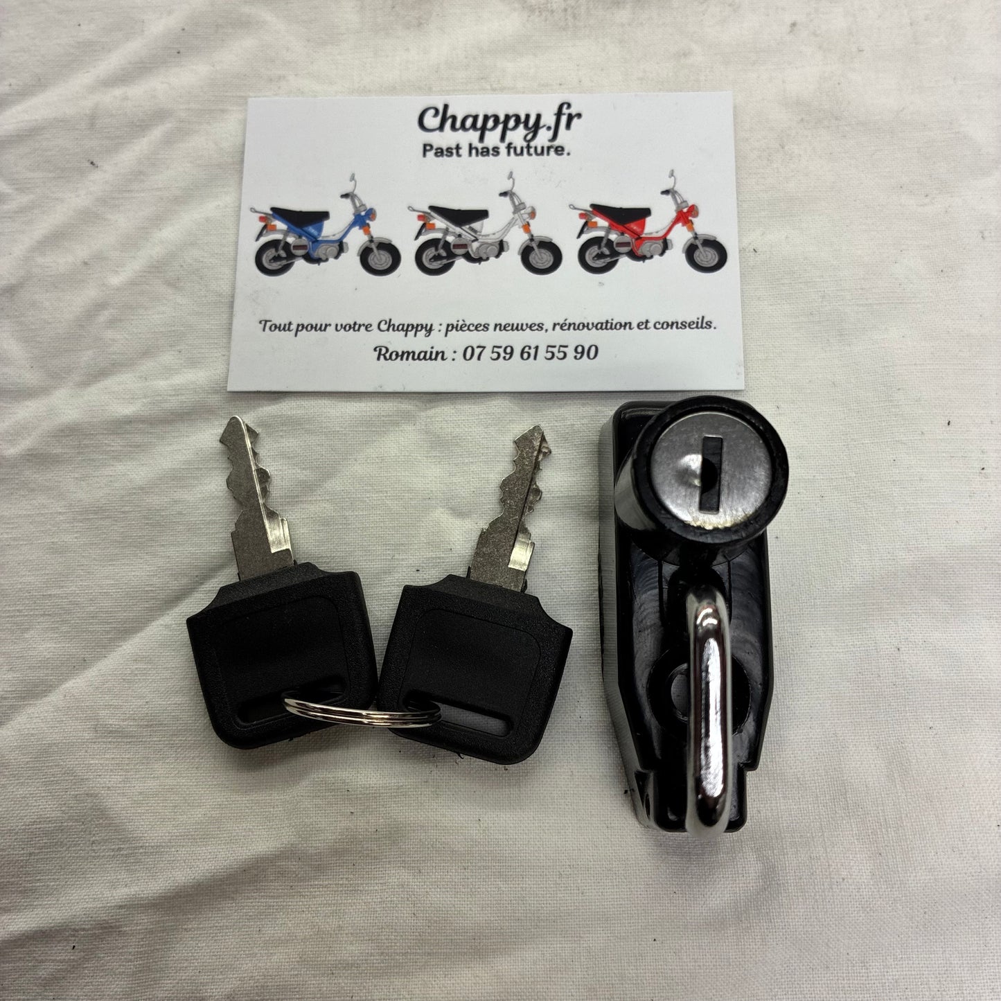 Serrure attache casque - Chappy Yamaha