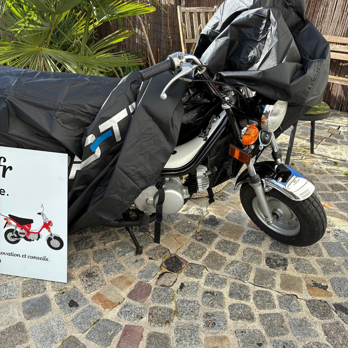 Bâche protection sur mesure - Chappy Yamaha