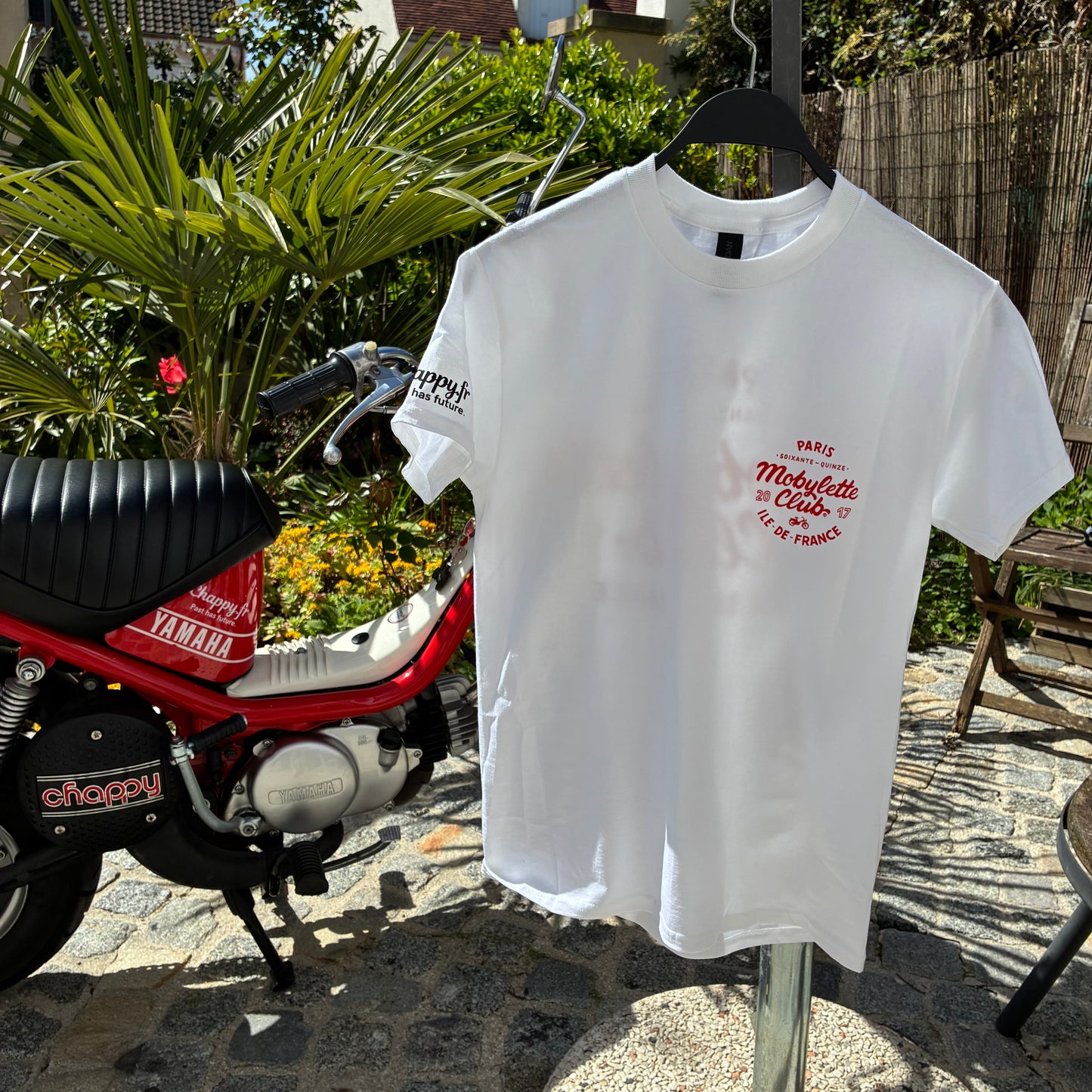 Nouveau T-shirt Mobylette Club & Chappy.fr 🇫🇷