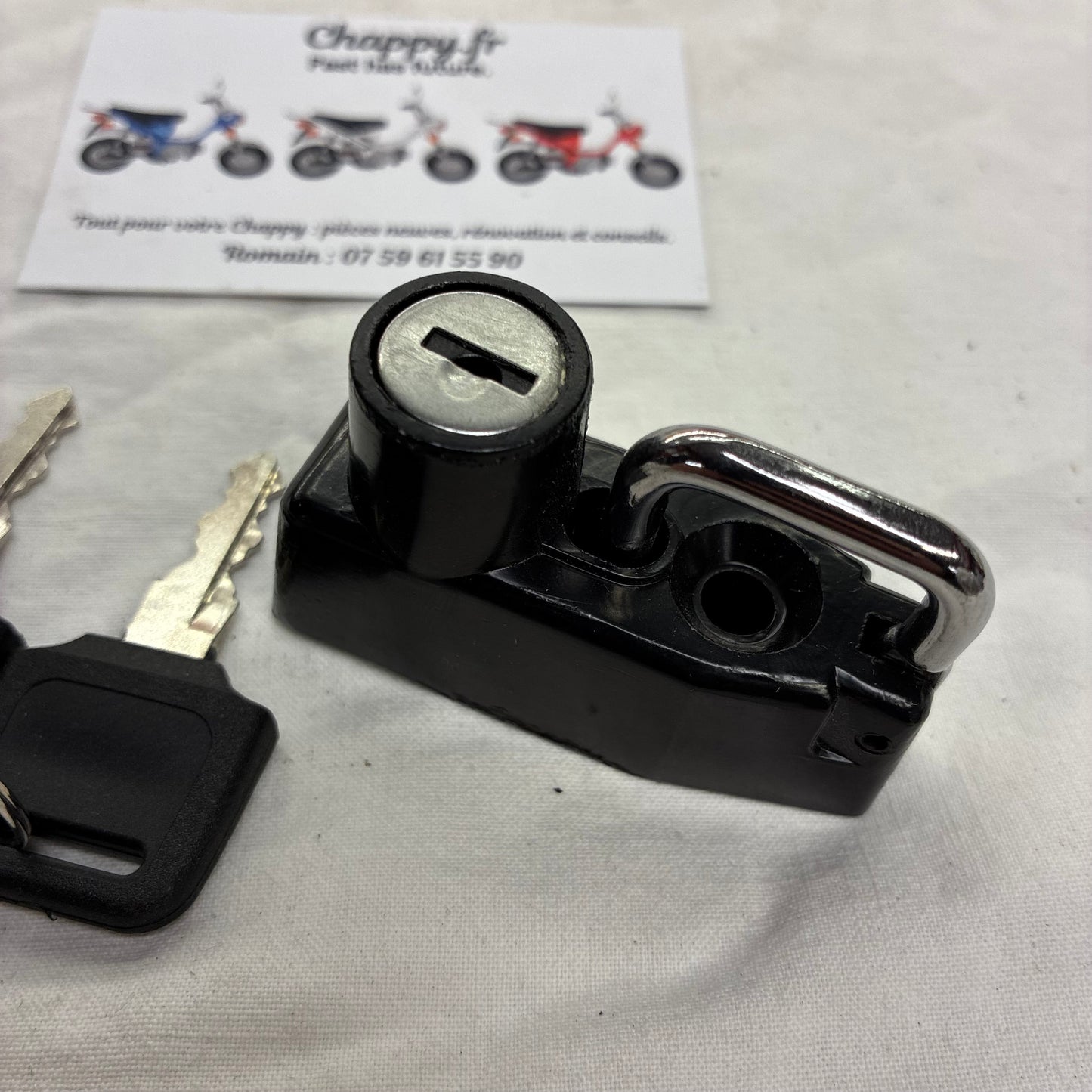 Serrure attache casque - Chappy Yamaha