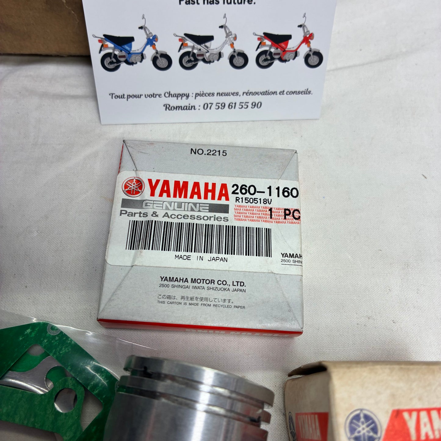 Kit cylindre origine 49cc - Chappy Yamaha