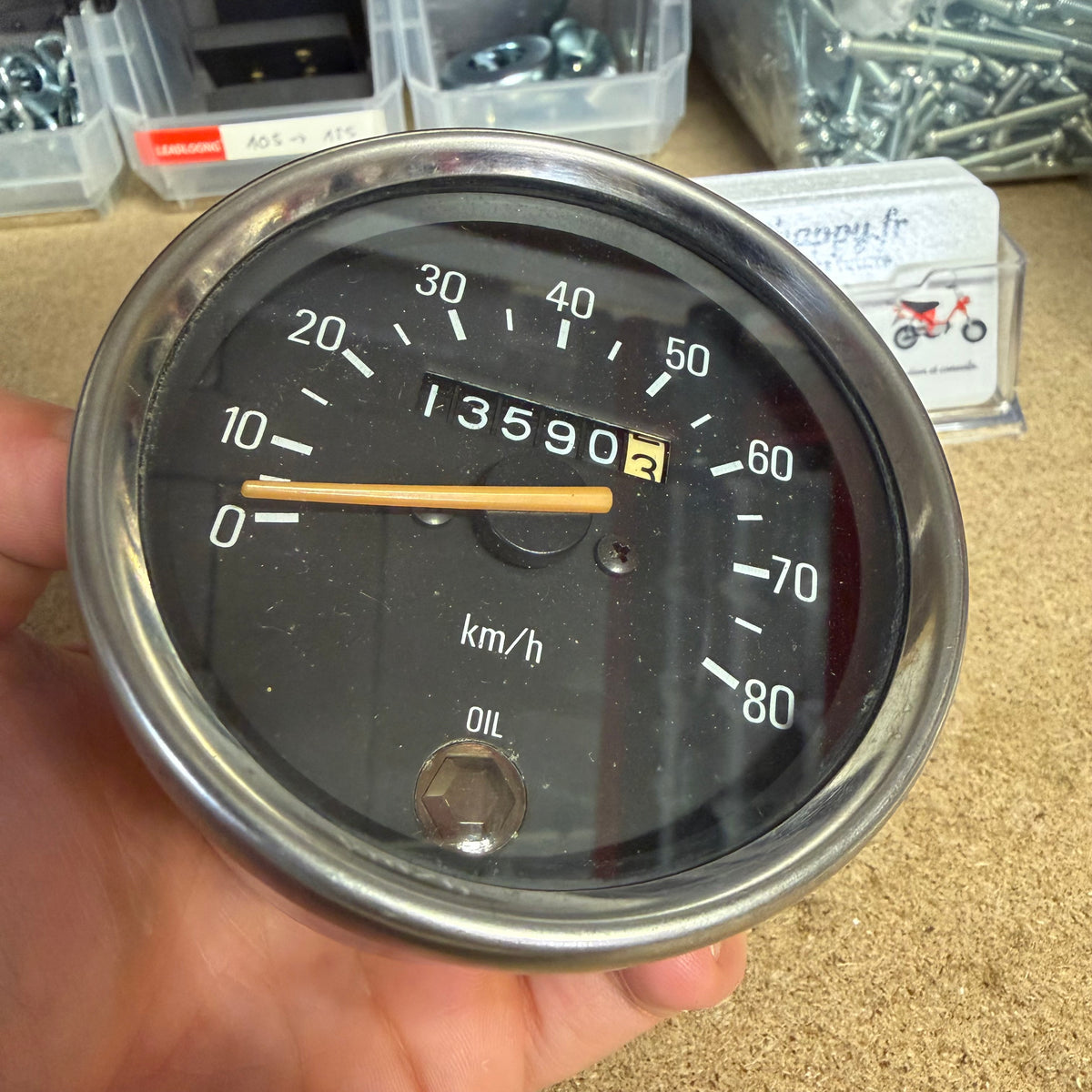 Compteur Chappy 13.590 km