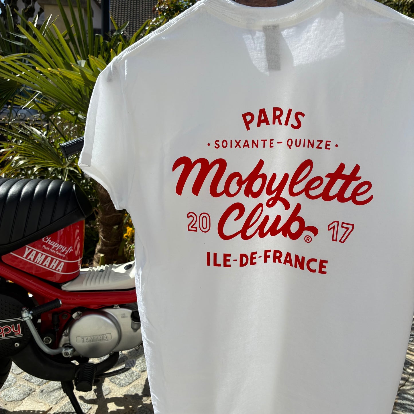 Nouveau T-shirt Mobylette Club & Chappy.fr 🇫🇷